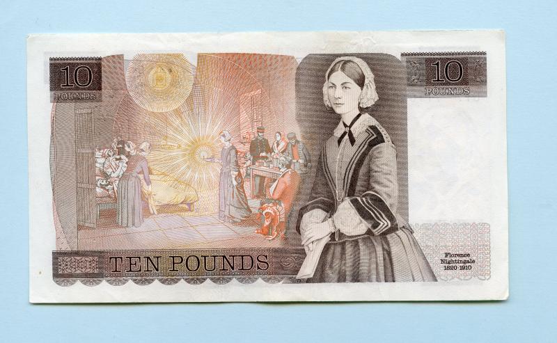 Bank of England  £10 Ten Pounds Note  Date  December 1980