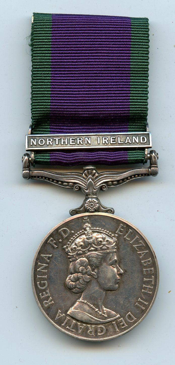 Campaign Service Medal 1962  1 Clasp Northern Ireland To Sapper Royal Engineers