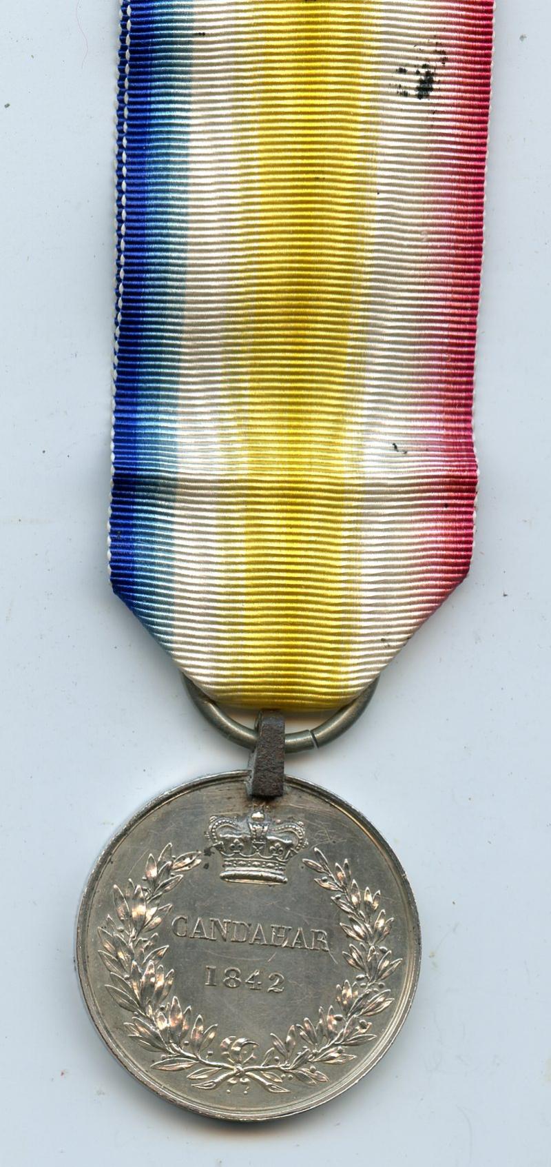 Afghanistan Campaign Medal  1841-42 Candahar