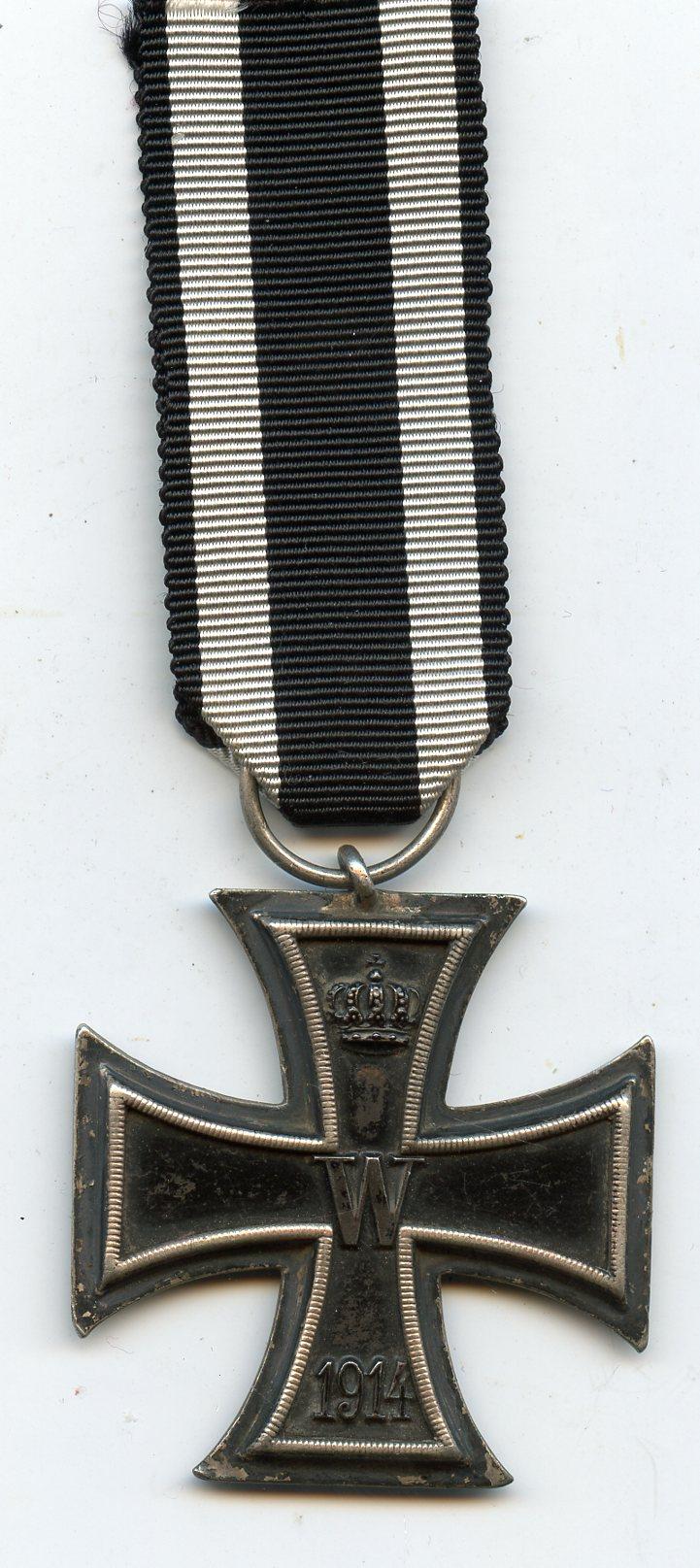 WW1 German 2nd Class Iron Cross Medal