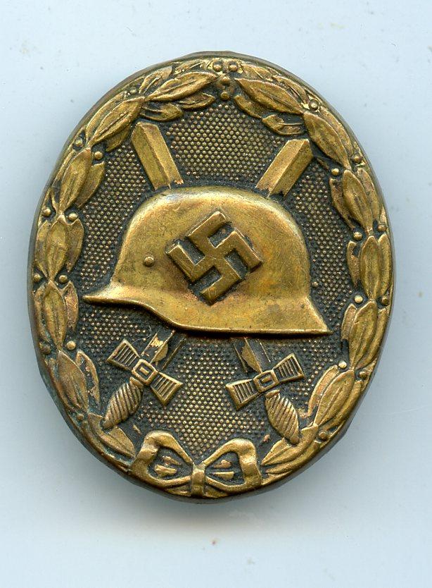 WW2 Germany -  Third Reich: Wound Badge 1939