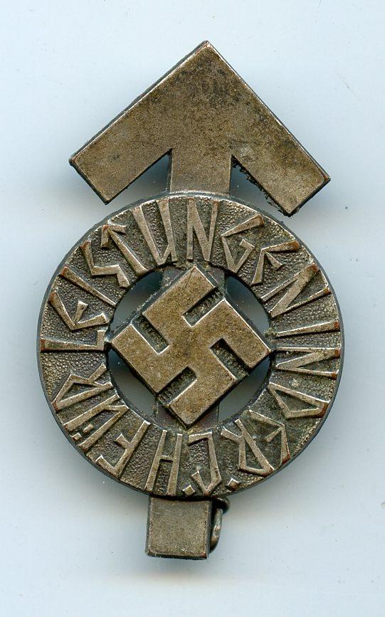 German Hitler Youth Proficiency badge in silver