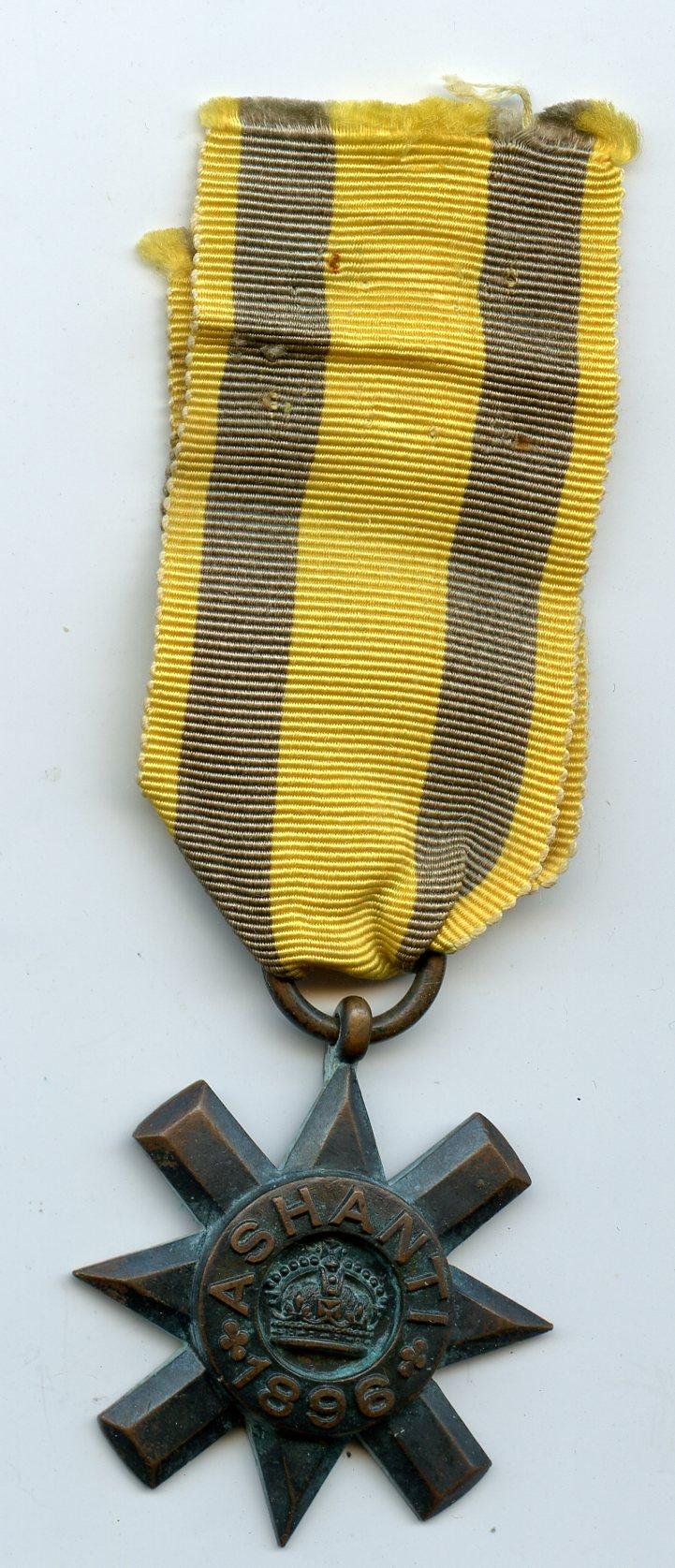 Ashanti Star 1896  Medal Unnamed