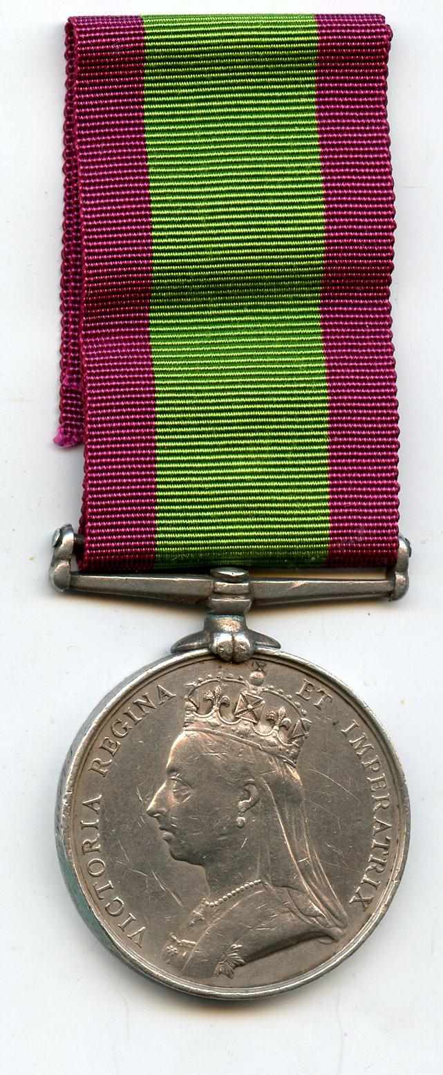 Afghanistan Medal  1878-80 Sowar Sawar Singh, 10th Bengal Lancers