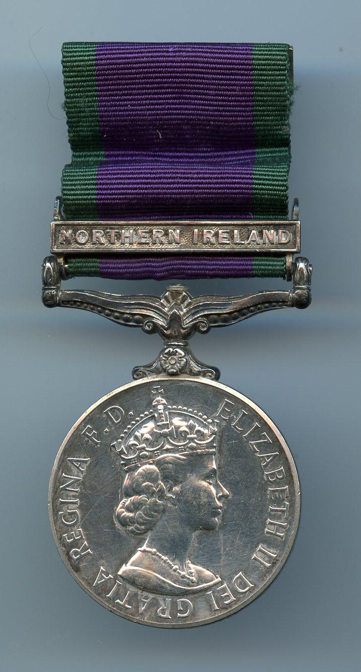 Campaign Service Medal 1962  1 Clasp Northern Ireland To Sapper Royal Engineers