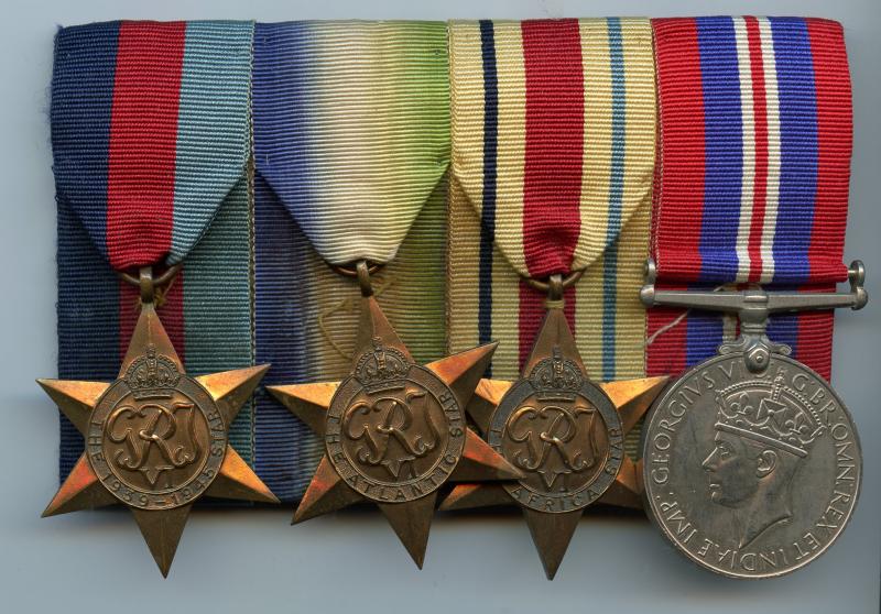 WW2 Mounted Navy Group of Medals