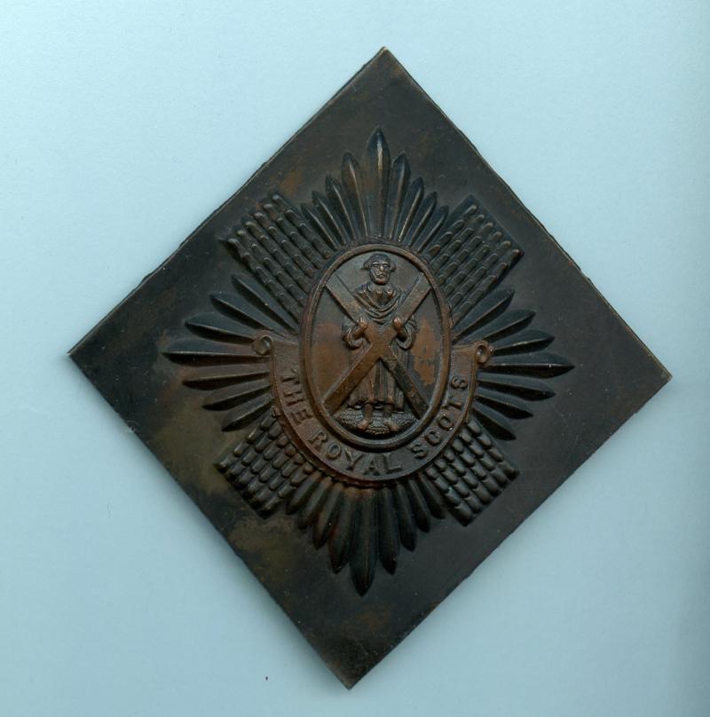 The Royal Scots Cap Badge Die