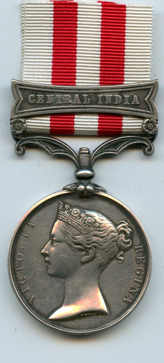 India Mutiny Medal To Pte Daniel Farry, 88th Regt Connaught Rangers