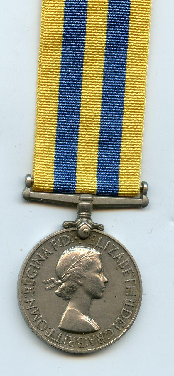 Korean War Medal 1953 To Cpl G. R. Couling, Duke of Wellington's Regiment