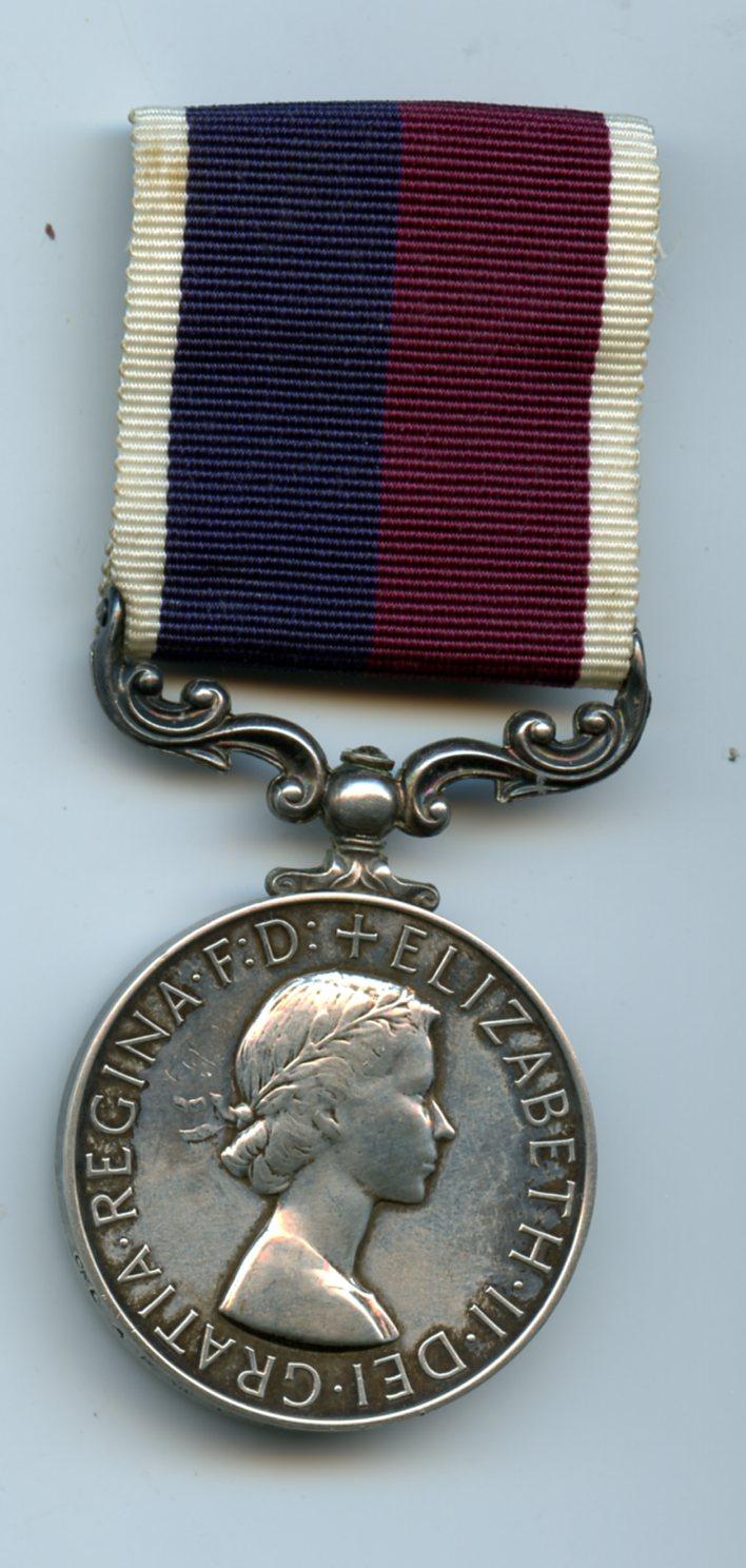 Royal Air Force Long Service Medal to Cpl A F McCracken, Royal Air Force