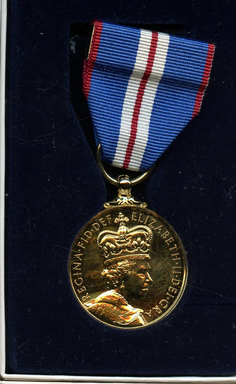 The Queen's Golden Jubilee Medal 1952-2002