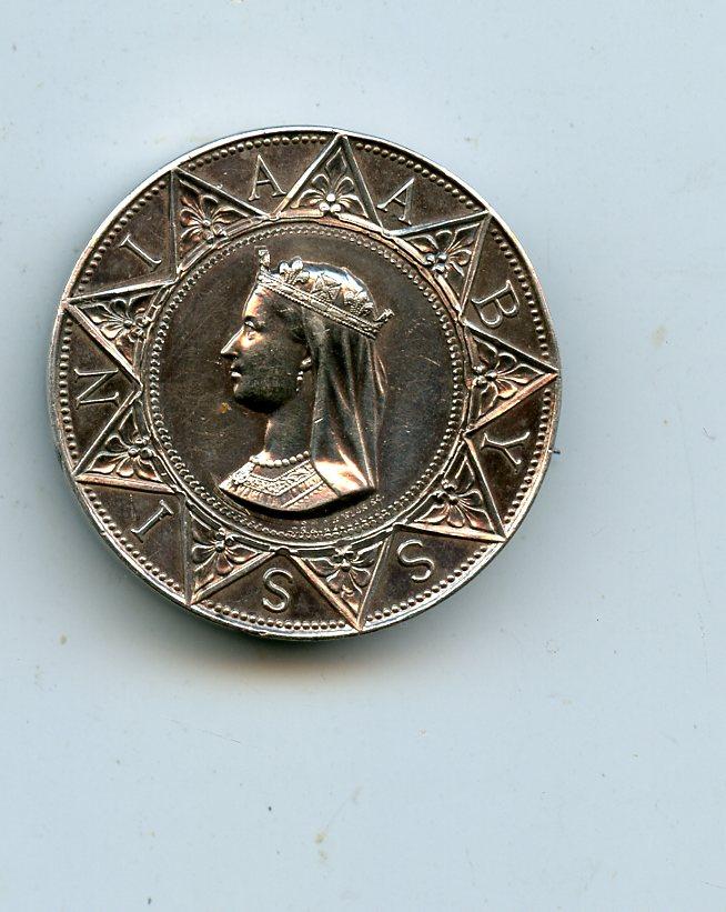 Abyssinia  Medal 1867 J L Mason, Carpt HMS Nympe