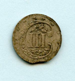 United States of America. U.S.A  3 Cents Coin Dated 1861