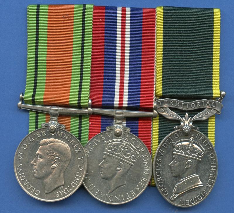 WW2 Territorial Medal Group To Subaltern Mary Isabella Brand Mulgrew, Auxiliary Territorial service