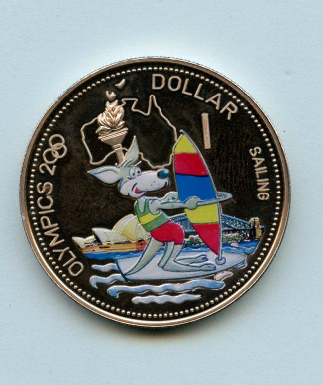 Solomon Islands Proof One Dollar Coin Dated 2000