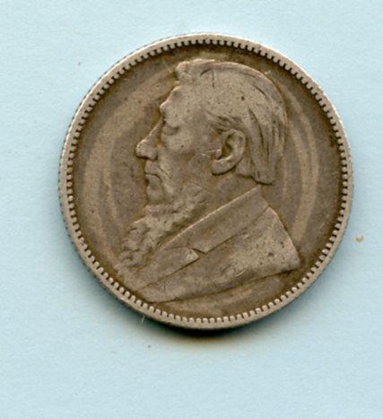 South Africa  One Shilling Coin Dated 1896