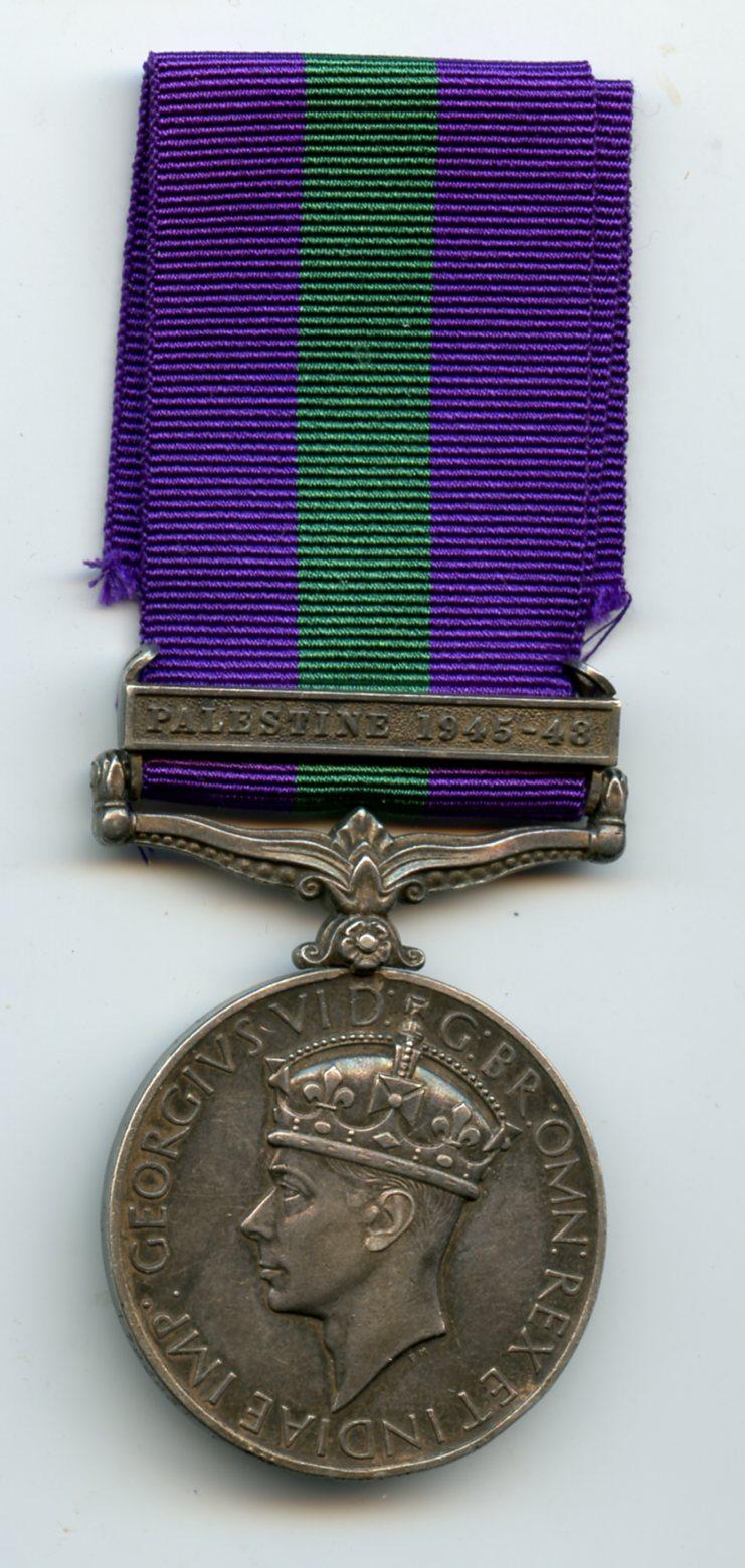 General Service Medal 1918-62 Malaya To Signalman B M Malley. R. Signals