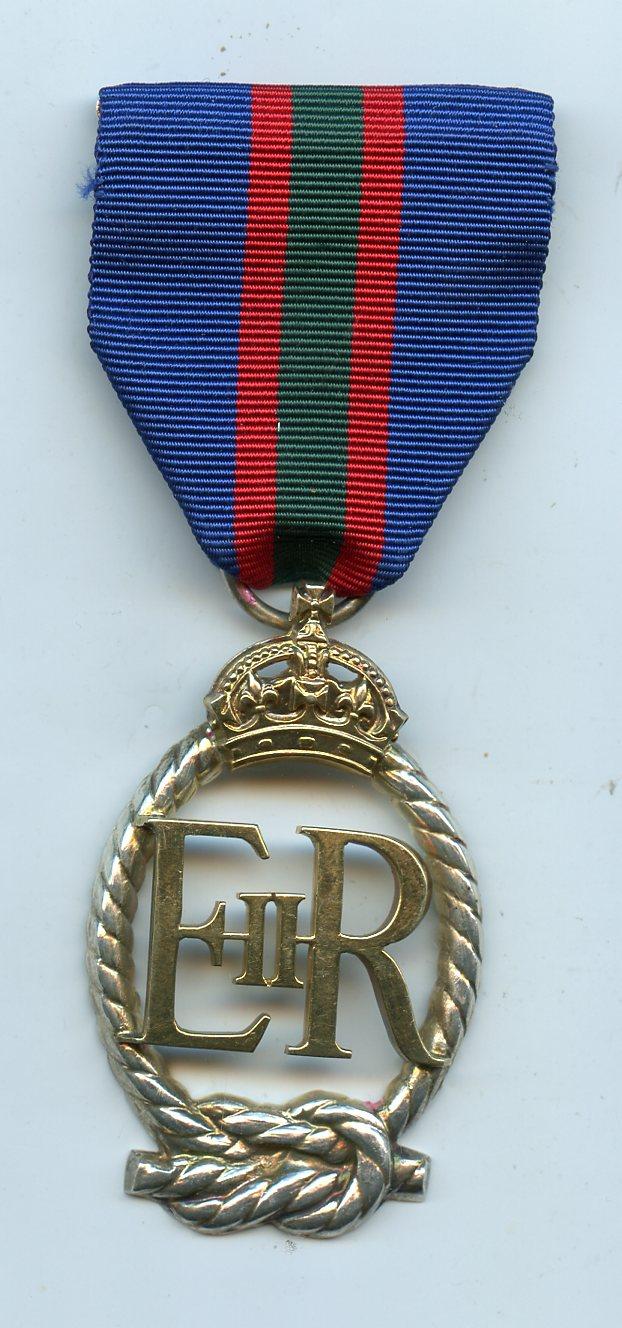 Royal Naval Volunteer Reserve,  Decoration EIIR, dated 1968