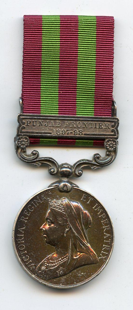 India General Service 1895-1902 Punjab Frontier 1897-98