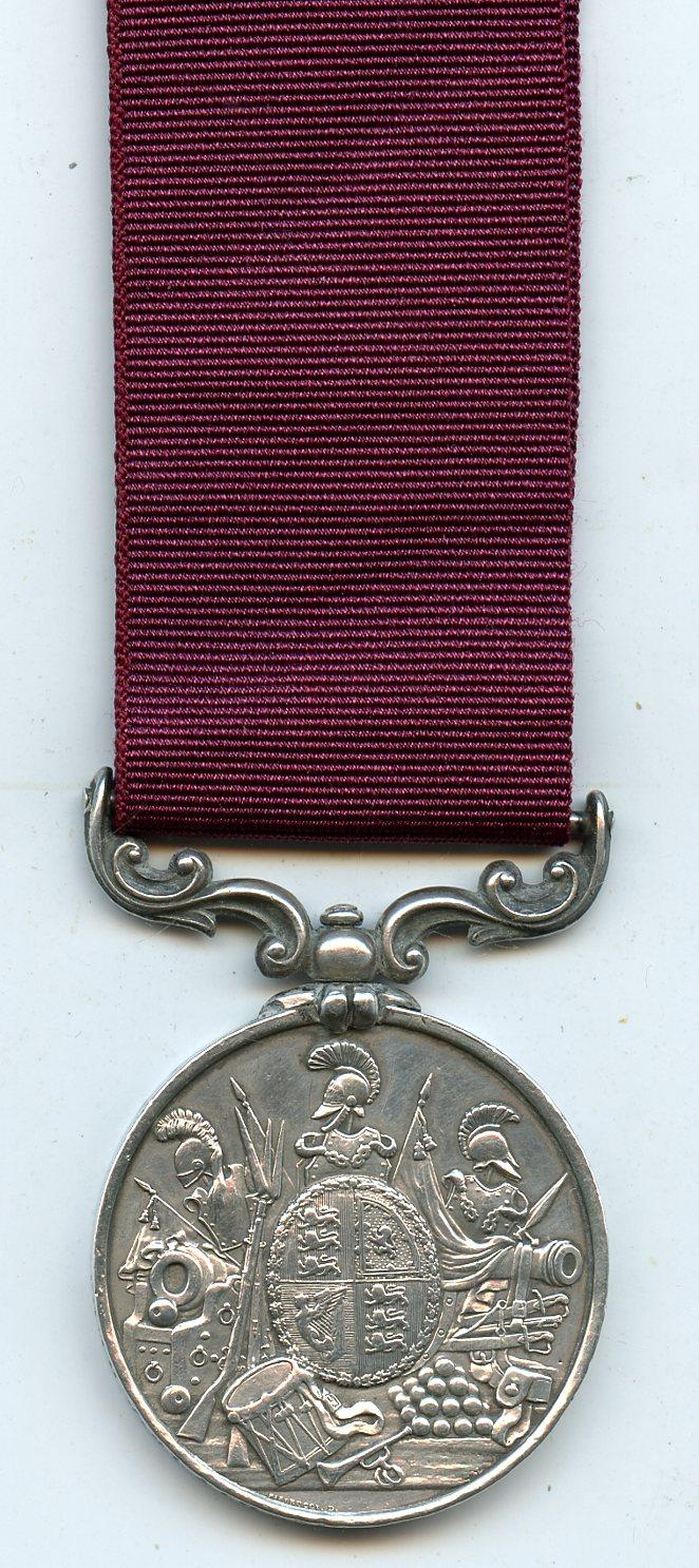 Army Long Service & Good Conduct Medal : Victoria To Sjt William Salter, 10th Regiment of Foot Lincolnshire Regiment