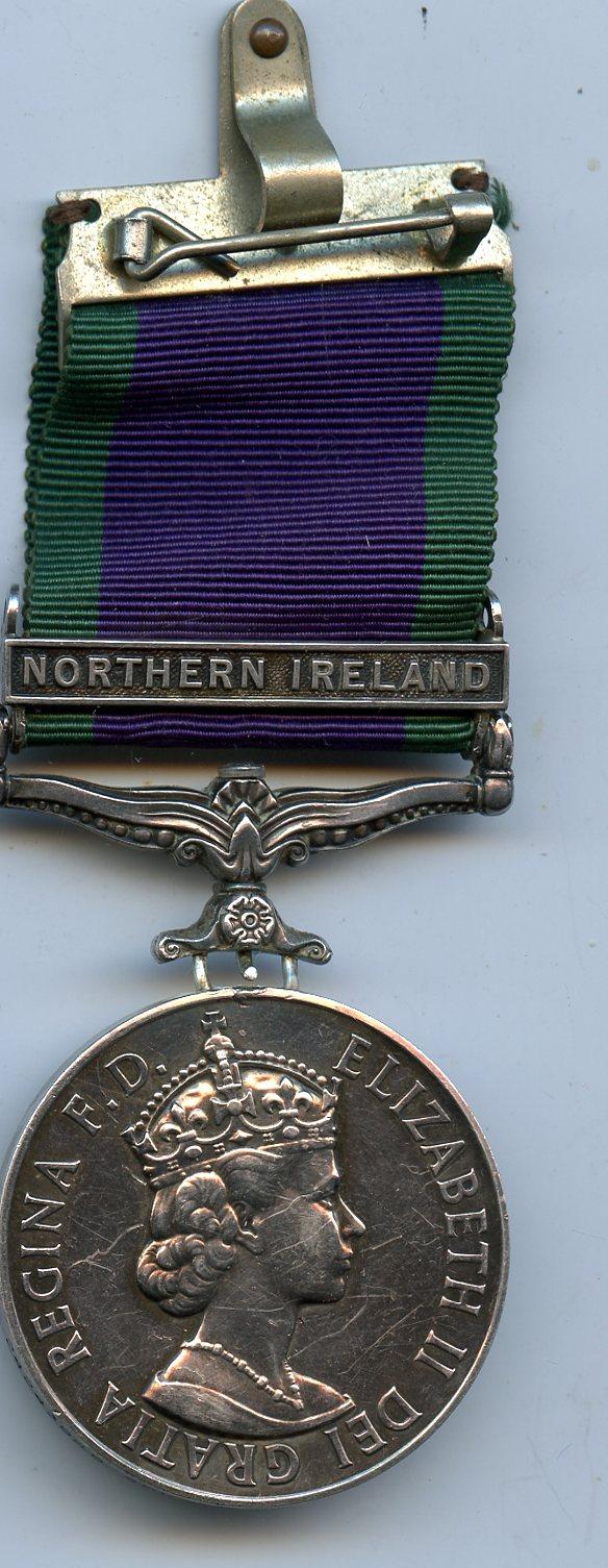 Campaign Service Medal 1962 1 Clasp Northern Ireland To Sapper Royal Engineers