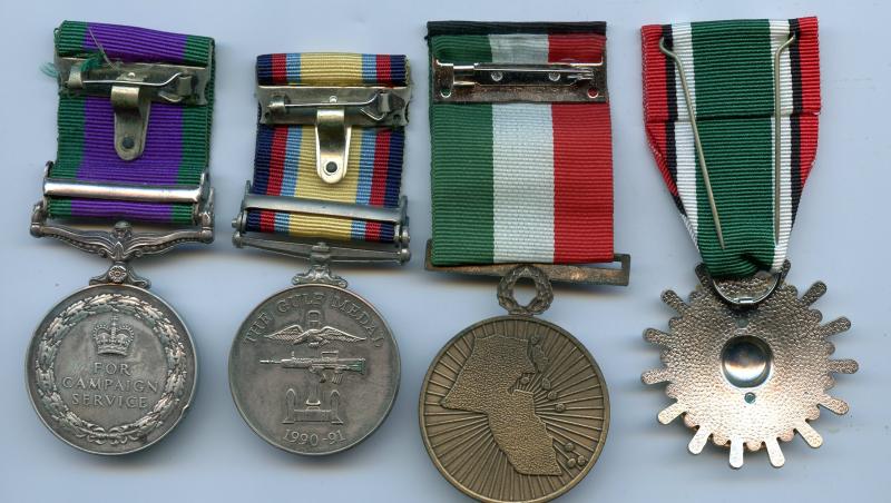 Northern Ireland 1st Gulf War Group of Medals To Gunner R. A. Jameson, Royal Artillery