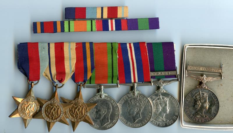 WW2 GSM & CSM Medal Group to LT-COL R.C.S. Collinson, Royal Signals