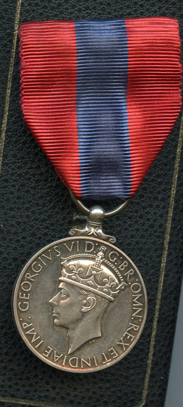 Imperial Service Medal George VI To Thomas Wearne