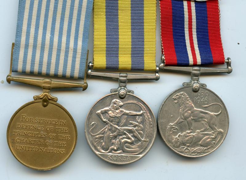 WW2 & Korean War Medal Group To Sapper William McGowan, Royal Engineers & Inniskilling Fusiliers