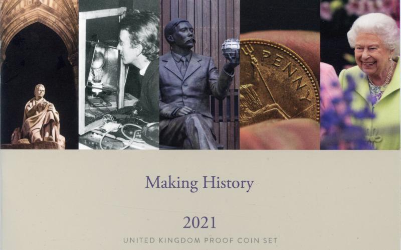 UK 2021 Royal Mint UK Proof Set of Coins