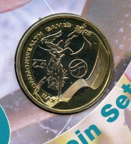 UK 2002 Brilliant Uncirculated Commonwealth Games Manchester £2 Four Coin Set