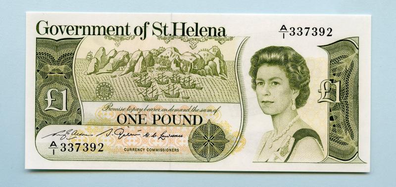 Government of St Helena  £1 One Pound Banknote  1981