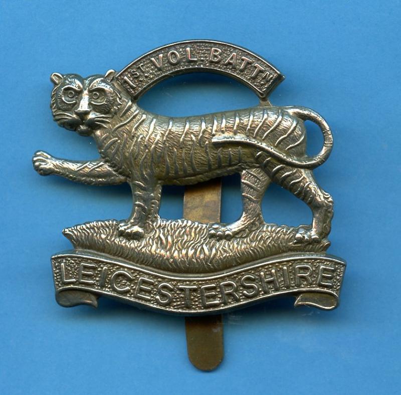 1st Volunteer Battalion Leicestershire Regiment Cap Badge