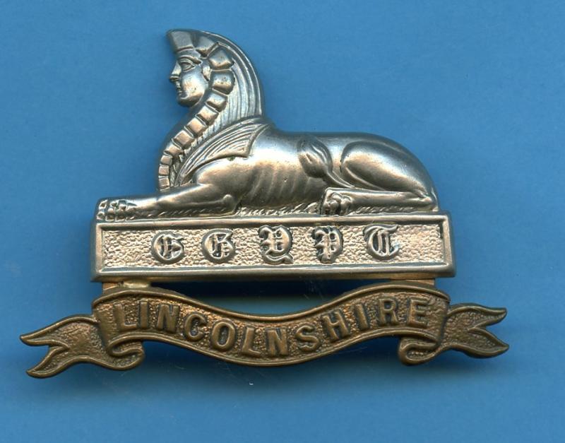Lincolnshire Regiment 1881-1945  Cap Badge