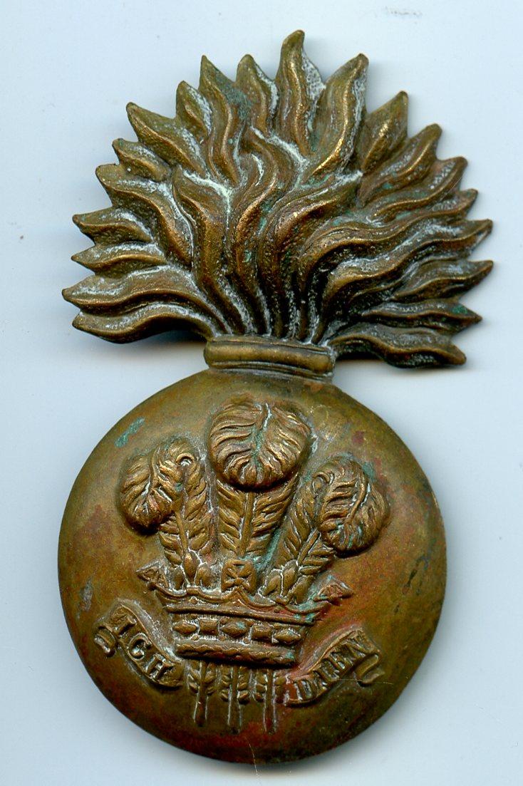 Royal Welsh Fusiliers Glengarry Badge