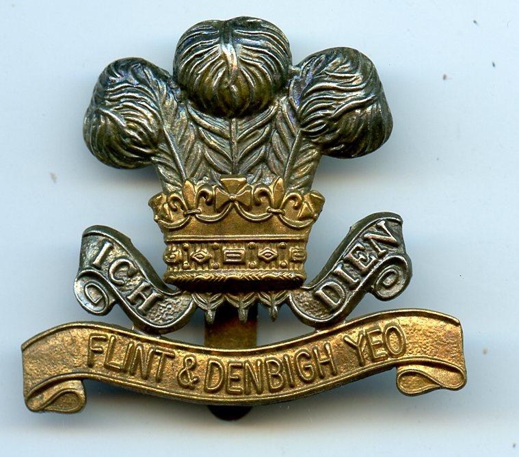 Flint & Denbigh Yeomanry  Cap Badge