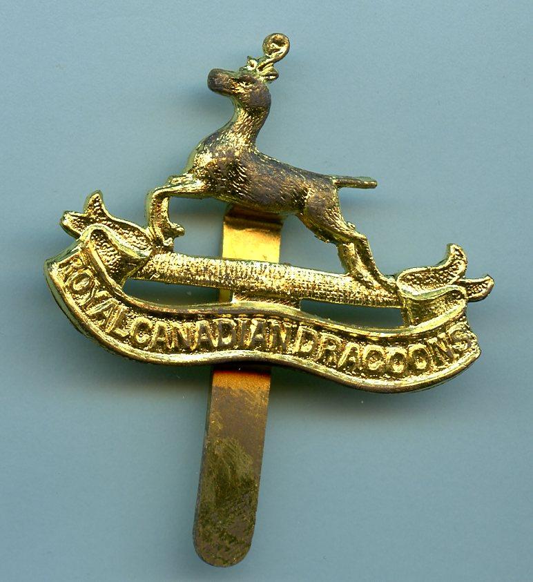 Royal Canadian Dragoons Cap Badge