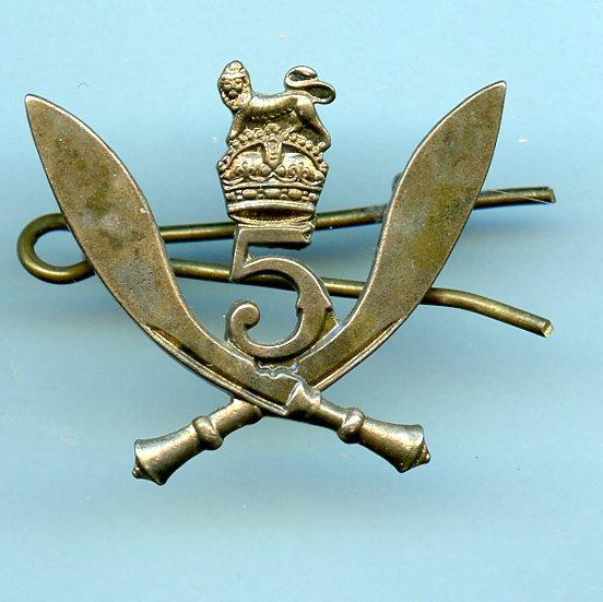 5th Royal Gurkha Rifles Cap Badge