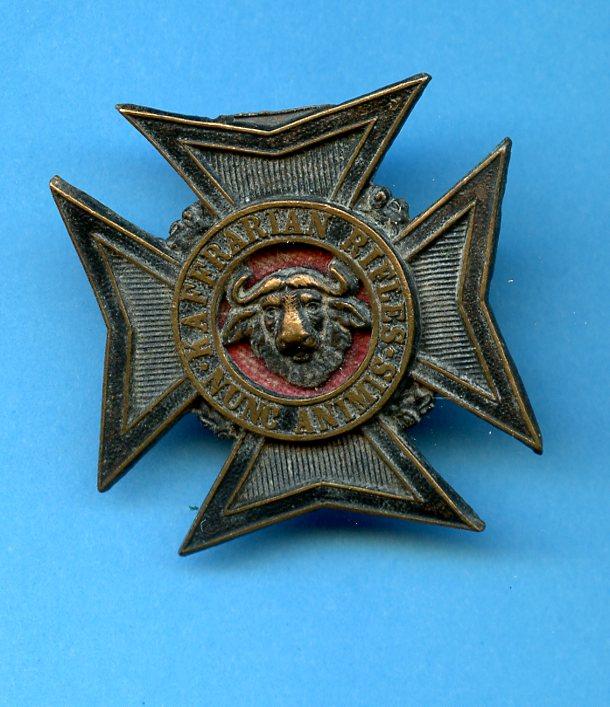 South Africa Kaffrarian Rifles Collar Badge