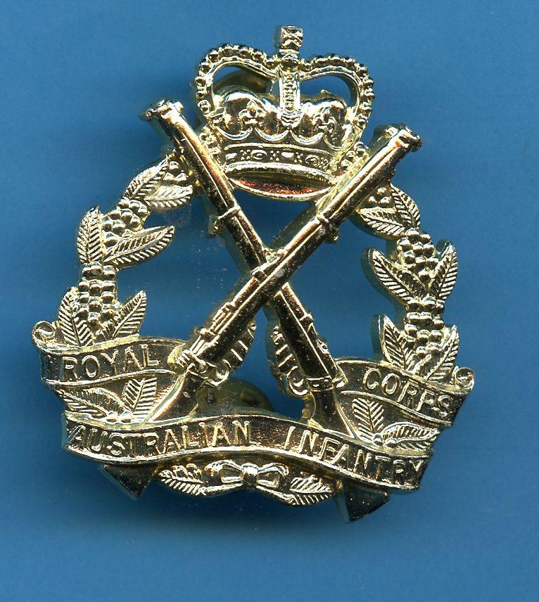 Royal Australian Infantry Corps Anodised Cap Badge