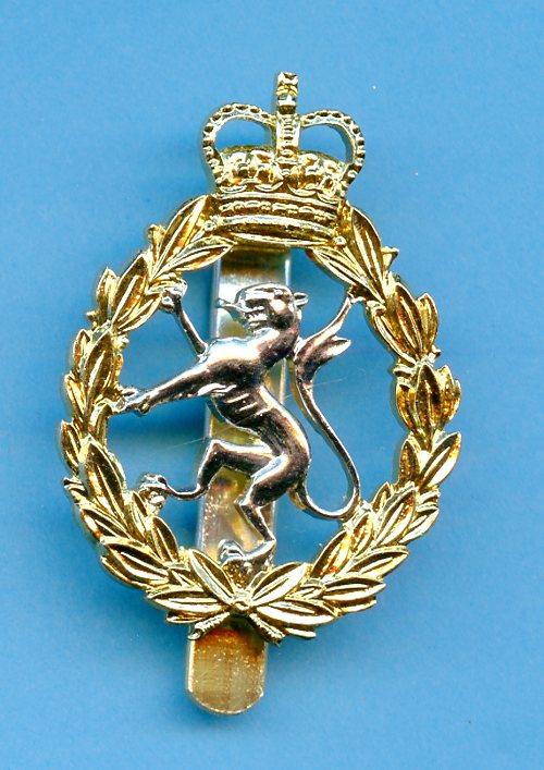 Womans Royal Army Corps WRAC Anodised  Cap Badge