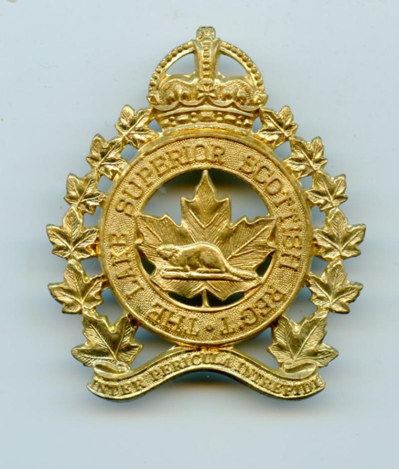 Canada The Lake Superior Scottish Regiment Cap Badge