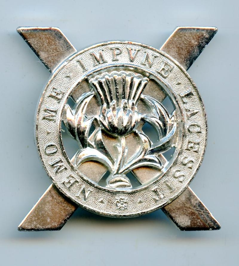 The Lowland  Brigade  52nd Lowland Brigade  Anodised  Cap Badge