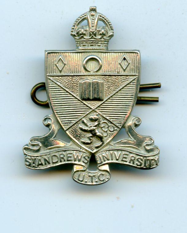 St Andrews University Officers Training Corps Cap Badge