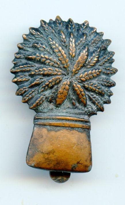 The Lothians & Border Horse Yeomanry Brass Cap Badge