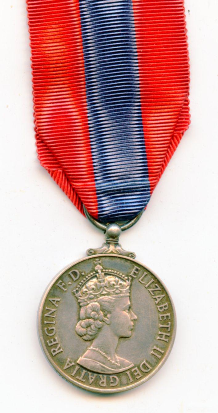 Imperial Service Medal Elizabeth II To William George Burton
