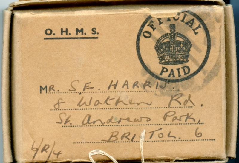 WW2 Medal Group To Cpl Stanley Ernest Harris, Royal Military Police ( From Bristol)