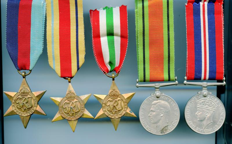 WW2 Boxed Medal Group To Captain Robert Sinclair Patrick Royal Army Medical Corps ( From Paisley)