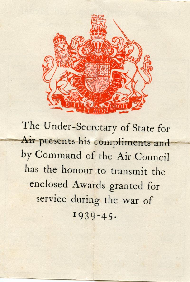 WW2 Boxed Medal Group to Group Captain J Bowater, RAF No 1 General Hospital C.M.F.