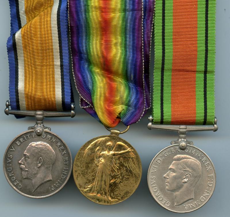 WW1 & WW2 to Pte - Lieut George G Miller, Livepool Regiment & Renfrewshire T.A. ( From Eaglesham)